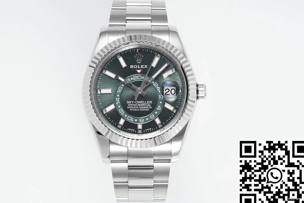 Green DWELLER Rolex ZF M336934-0001 SKY Dial Factory 0101